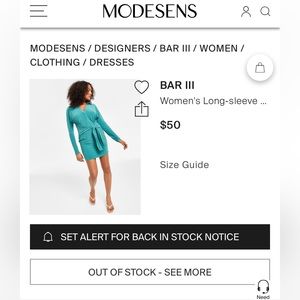 Crushed Mint Green Dress